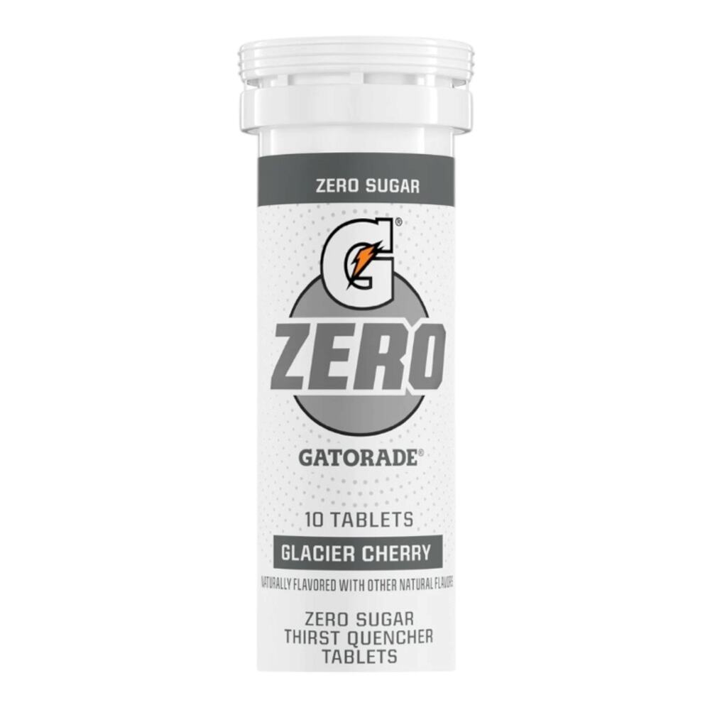 Gatorade Zero Tablets Twin (2) Tubes - Glacier Cherry